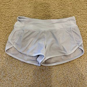 Ivivva | Light blue/grey mesh shorts
